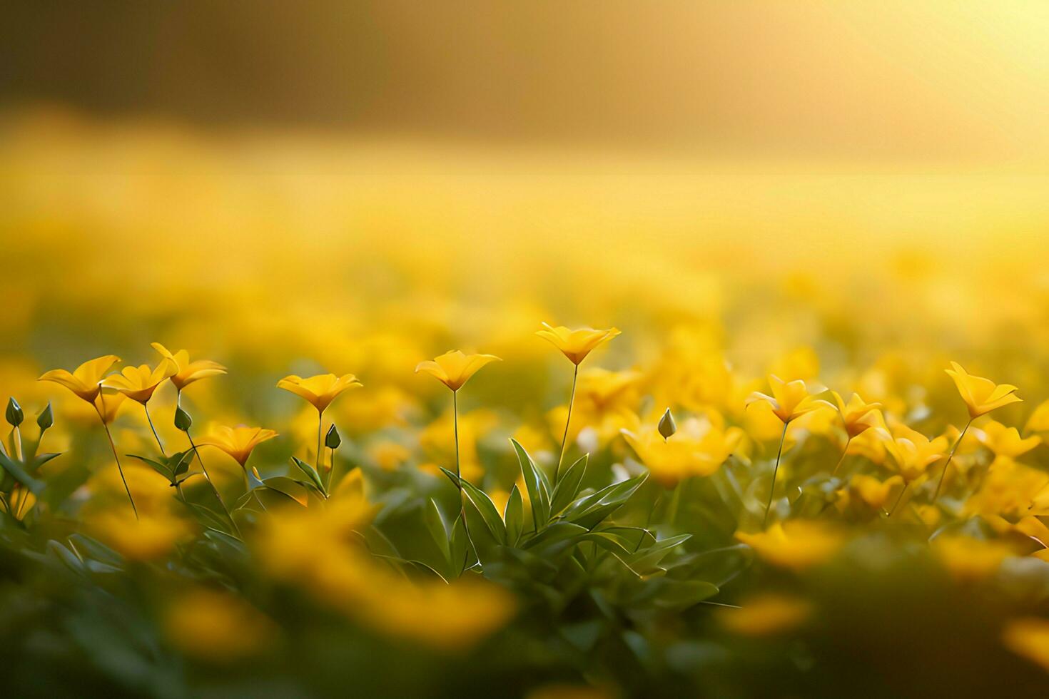 plantar fechar acima com vegetação e orvalho gotas fundo imagens papel de parede com ai gerado foto