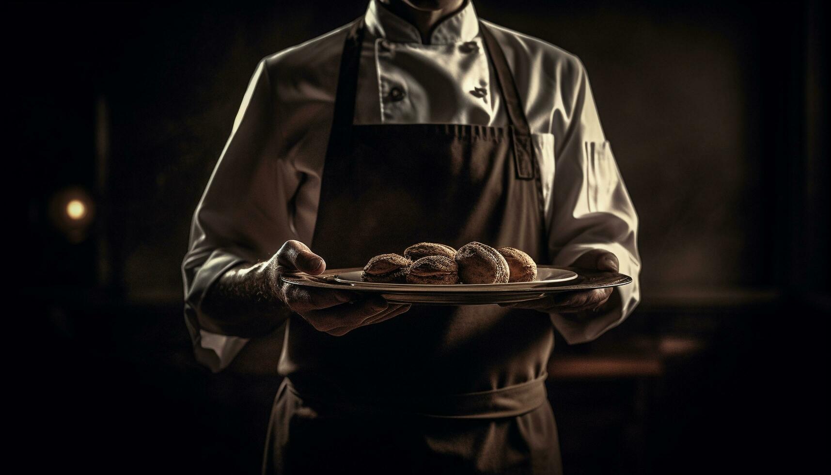 ai gerado uma gourmet mexicano refeição com grelhado carne, fresco vegetais, e molho gerado de ai foto