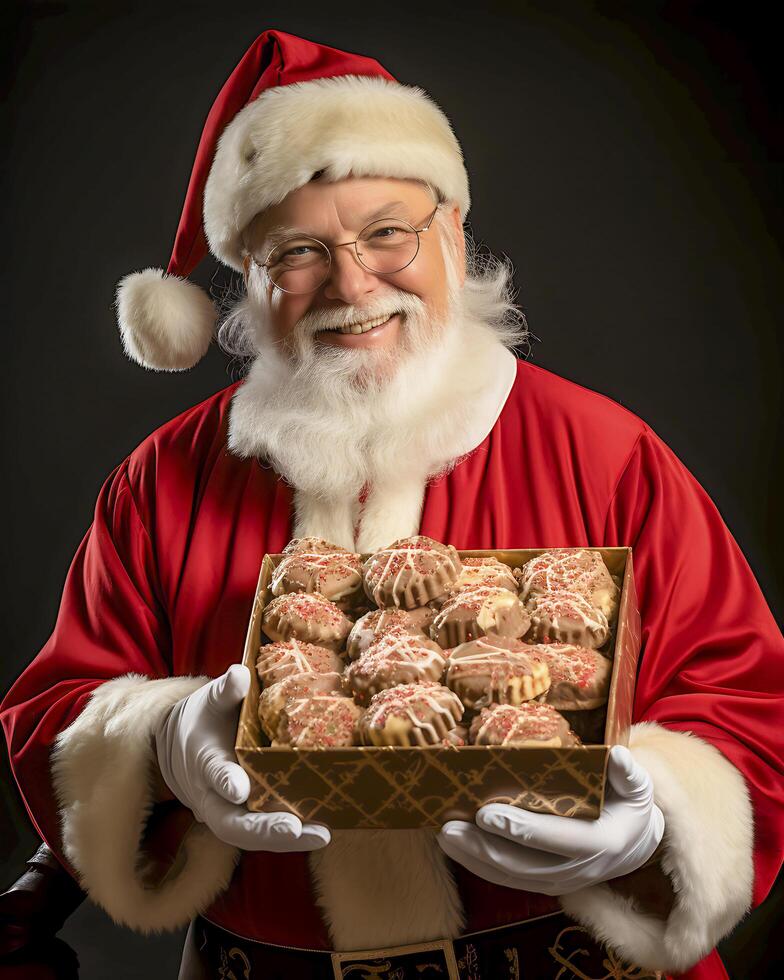 festivo Natal decoração Ideias para uma alegre feriado temporada. ai gerado. foto