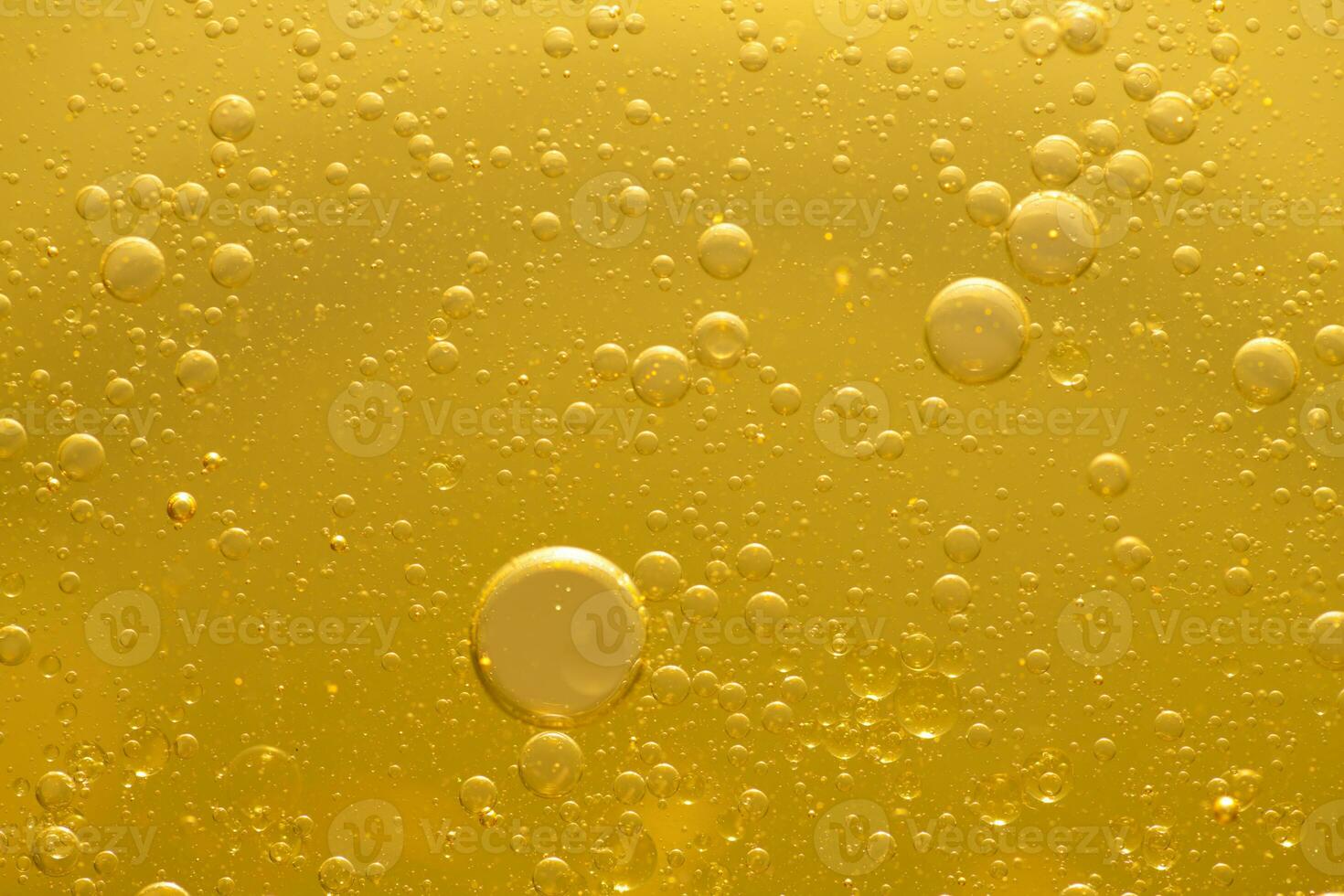 óleo bolha textura em ouro fundo. foto