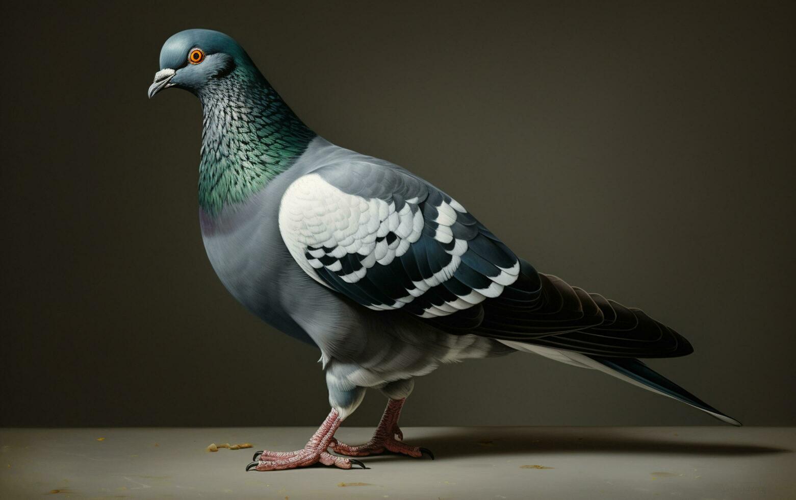 ai generativo Pombo pássaro realista fotografia foto