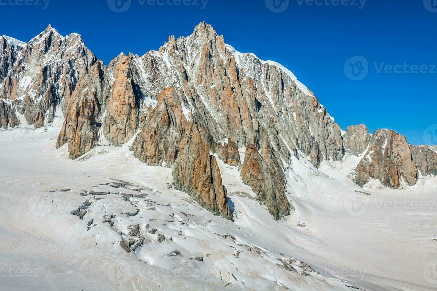 mont blanc maciço, em a chamonix mont blanc foto