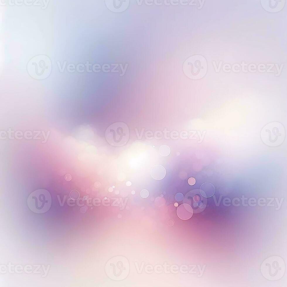 ai gerado uma fundo com suave tons do lilás cores dentro uma embaçado bokeh efeito foto
