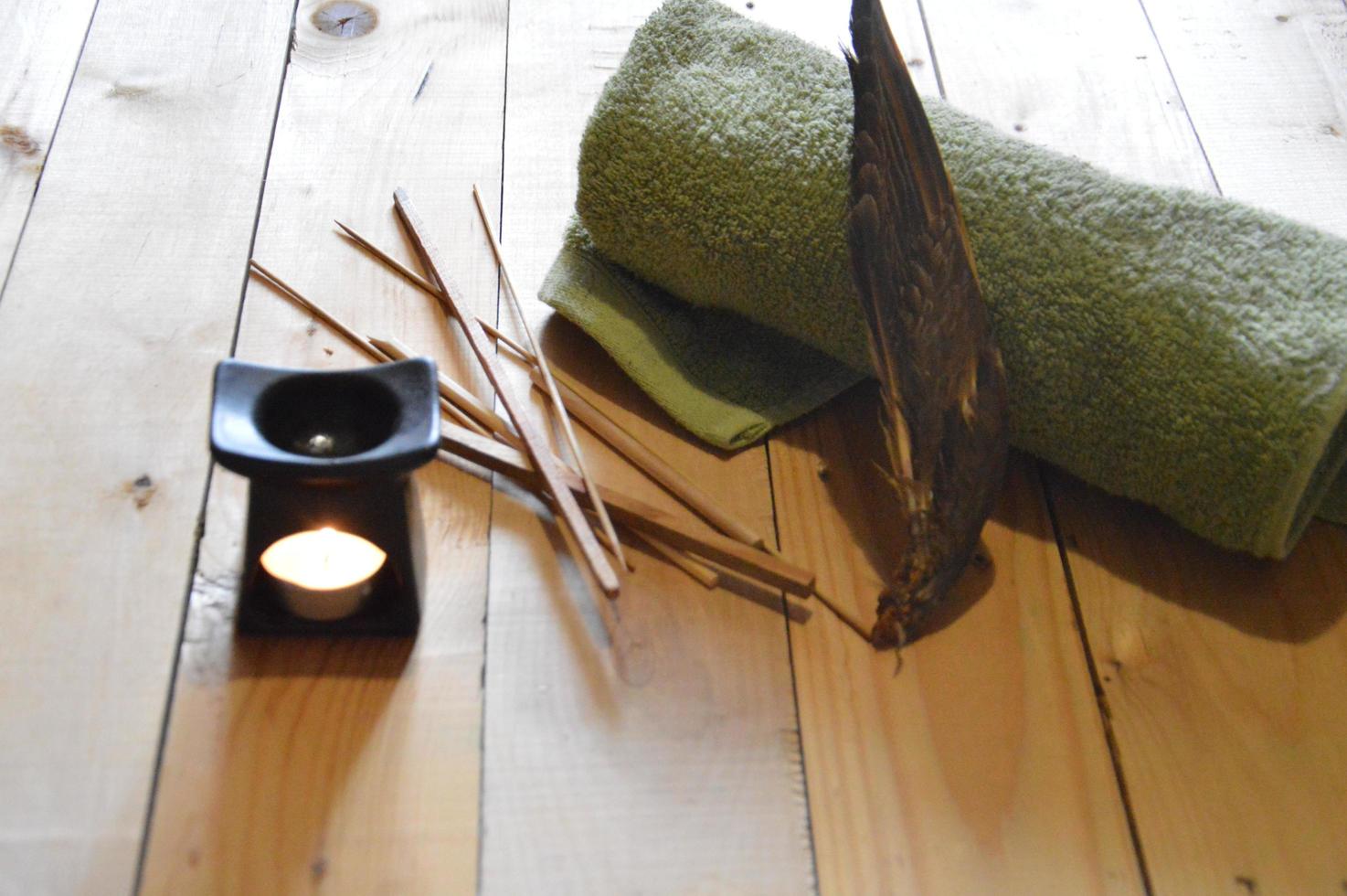 artigos de spa para sauna e relaxamento foto