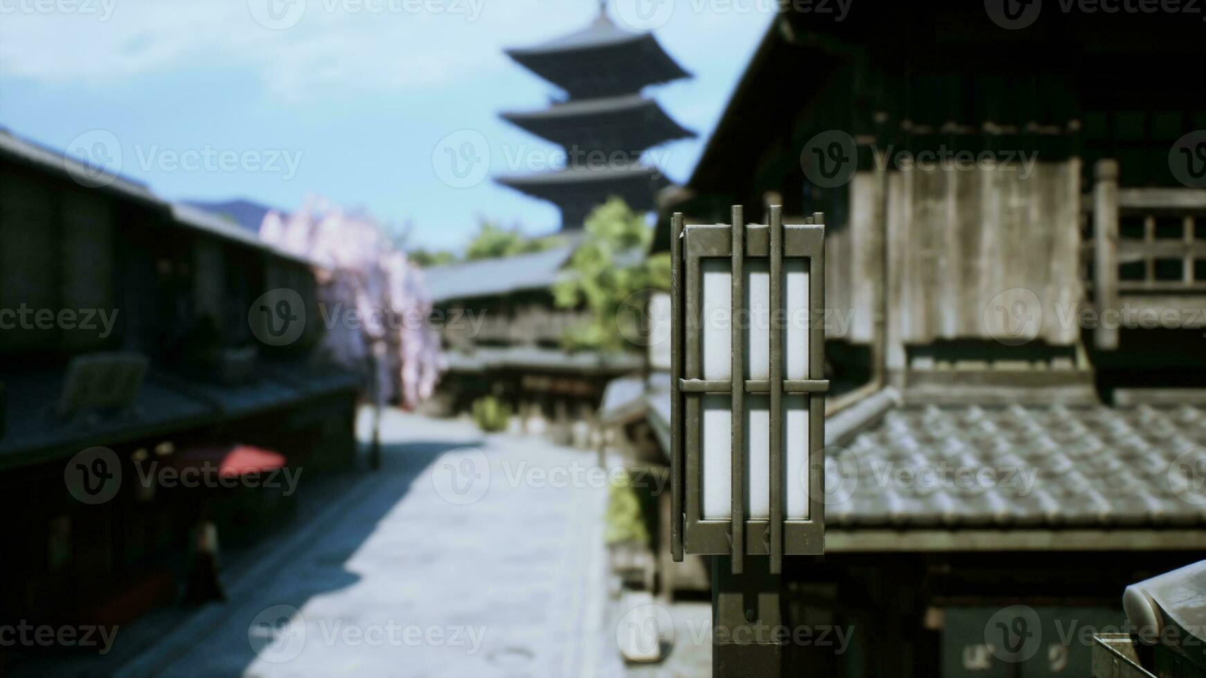 a esvaziar Japão tample edifícios foto