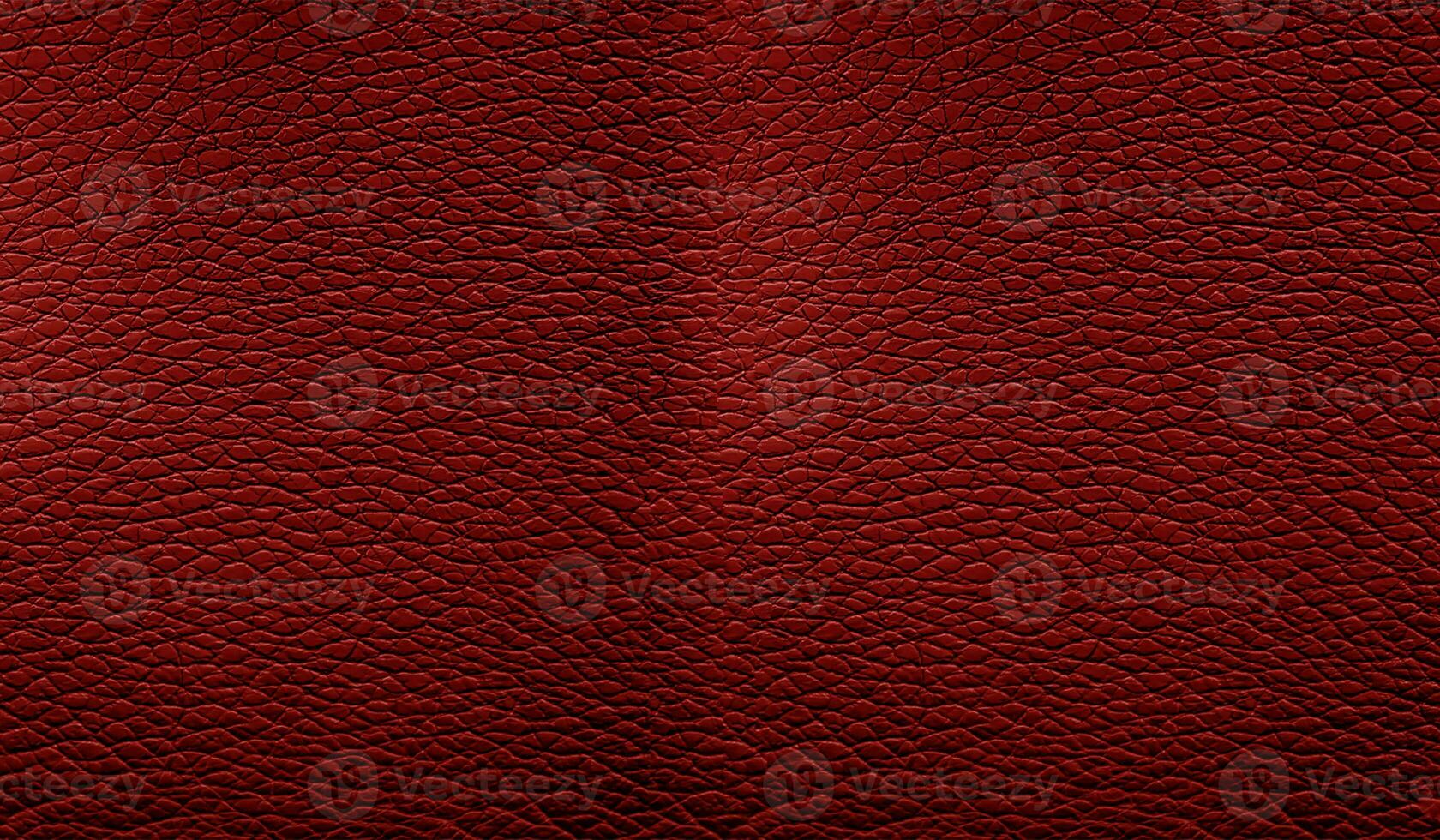 ai gerado uma vermelho couro textura fundo foto