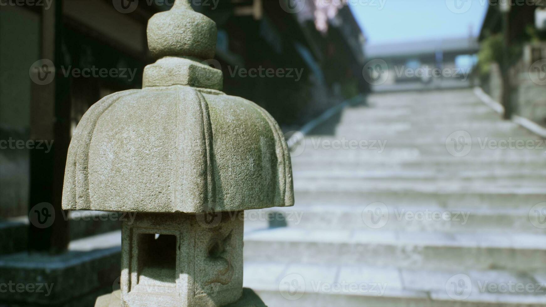 a esvaziar Japão tample edifícios foto