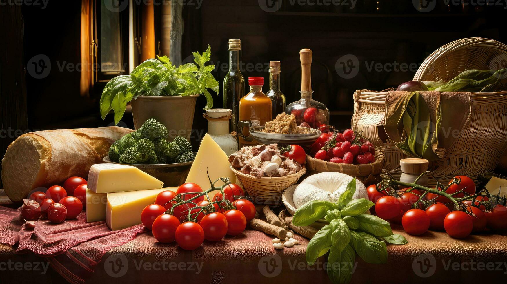 ai gerado saboroso delicioso mexicano Comida fechar ai gerado foto