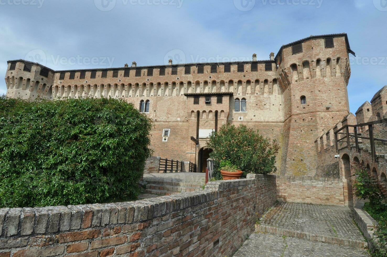 gradara castelo dentro gradara foto