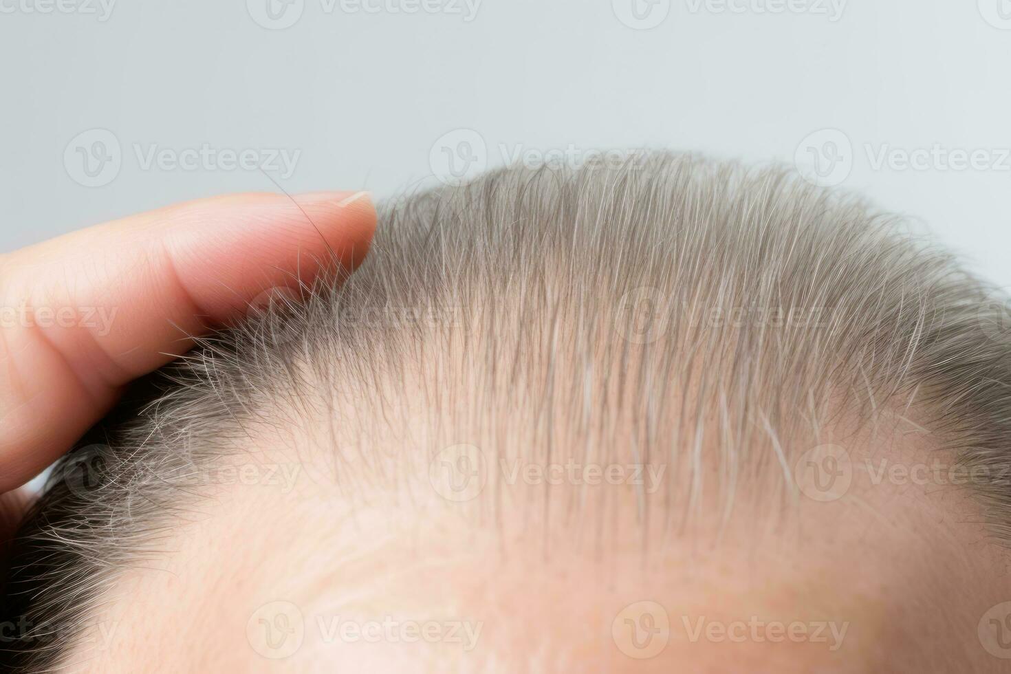 ai gerado jovem xampu pele humano mão beleza fundo cabelo saúde problema pessoa couro cabeludo mulheres foto
