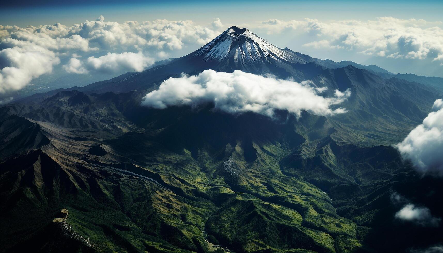 ai gerado brilhando fogueira entra em erupção, Derretendo aço dentro natureza fogosa inferno gerado de ai foto