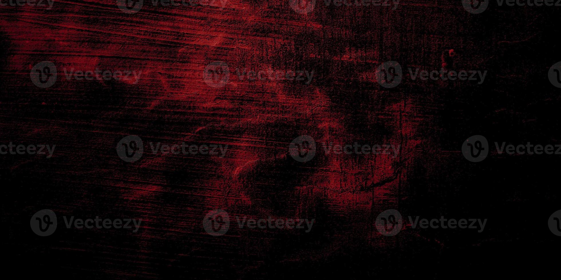 fundo de terror vermelho e preto. grunge escuro textura vermelha concreto foto