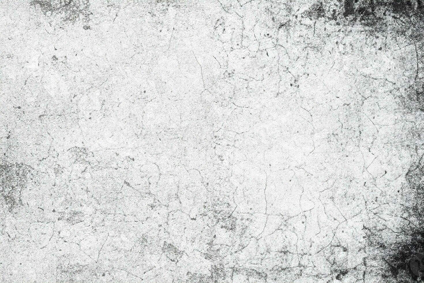 grunge concreto parede branco e cinzento cor para textura fundo foto