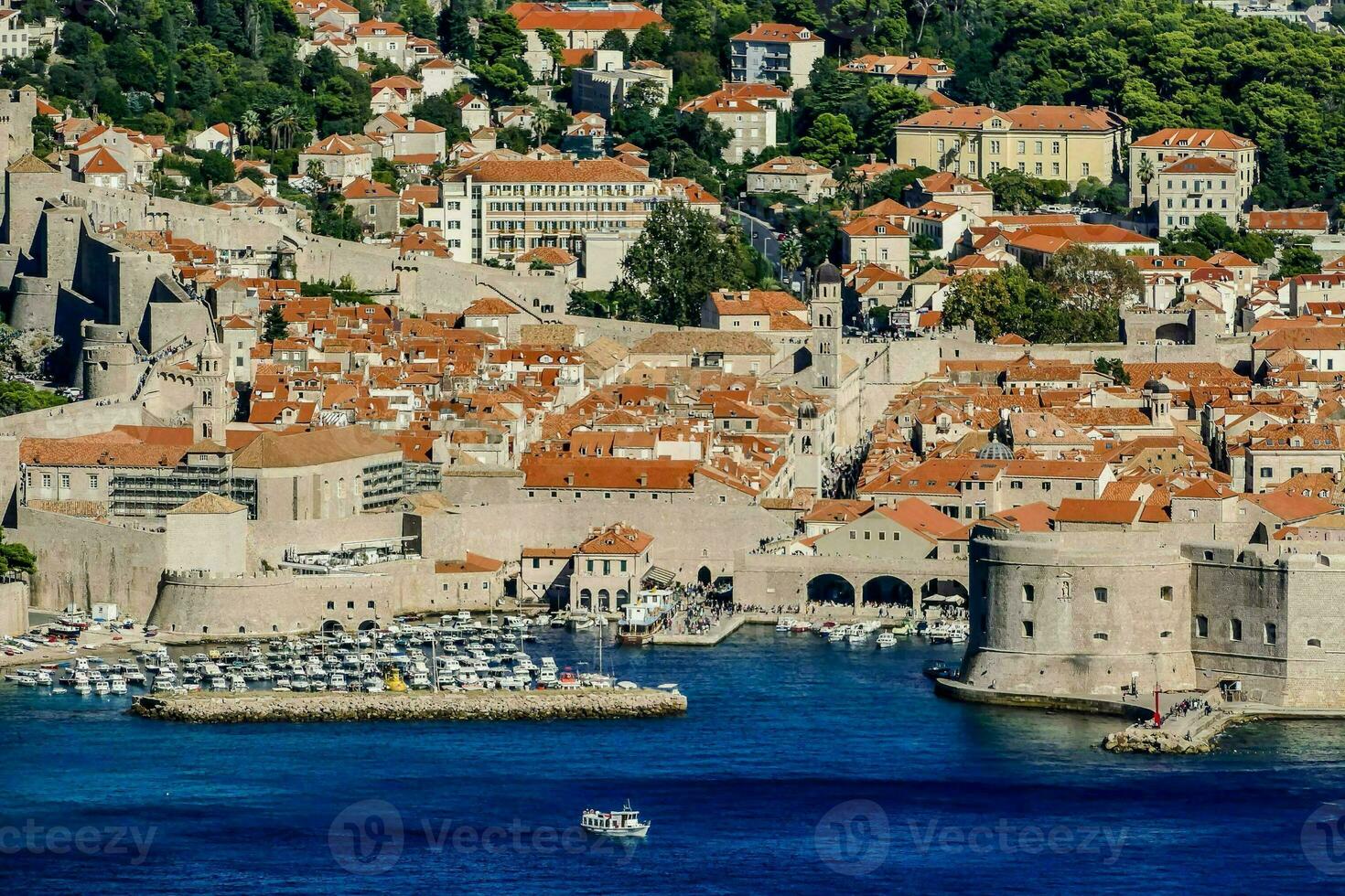 a cidade do dubrovnik, Croácia foto