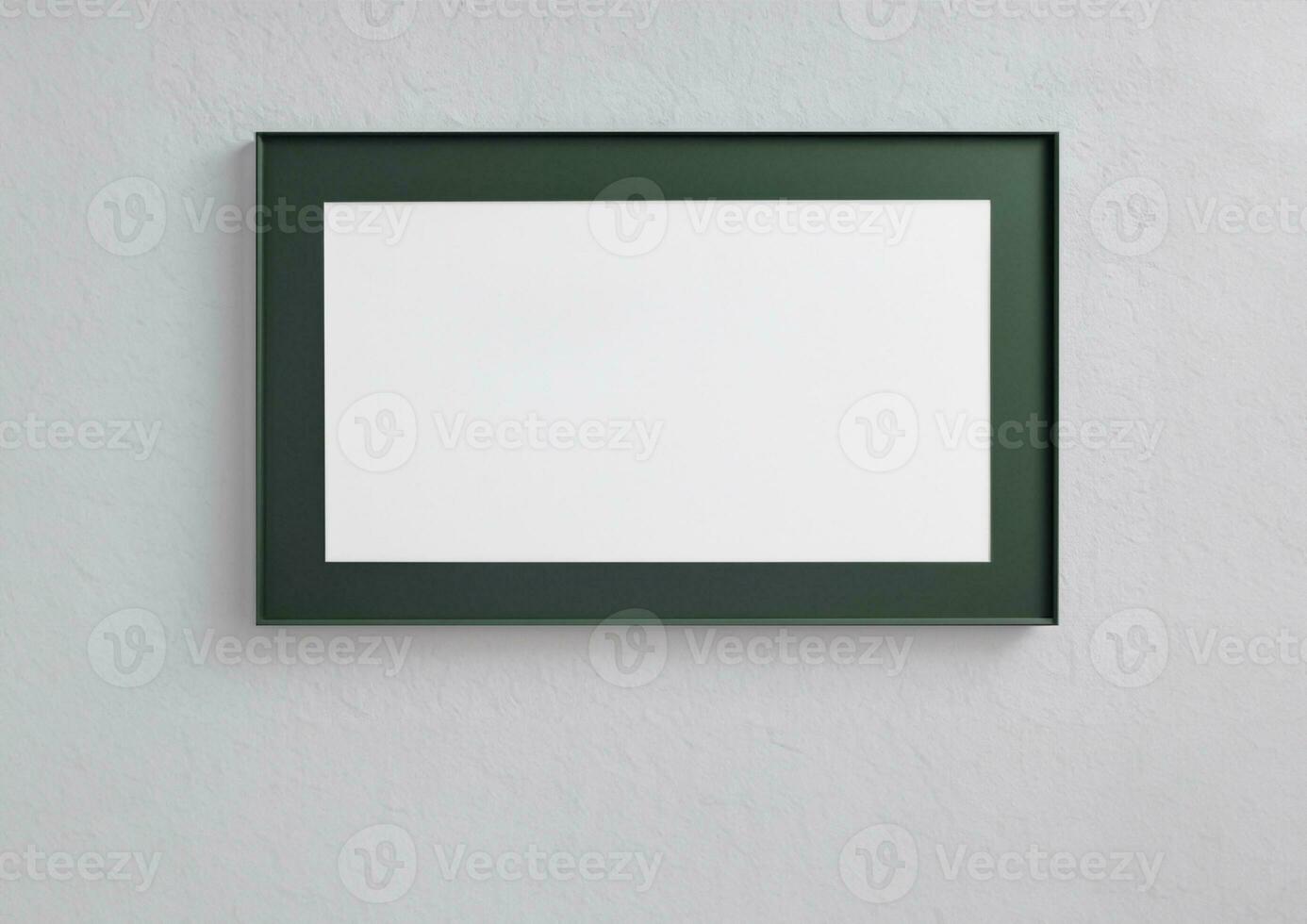 moderno de madeira quadro, Armação em uma moderno interior decoração elegante simples casa em branco brincar foto