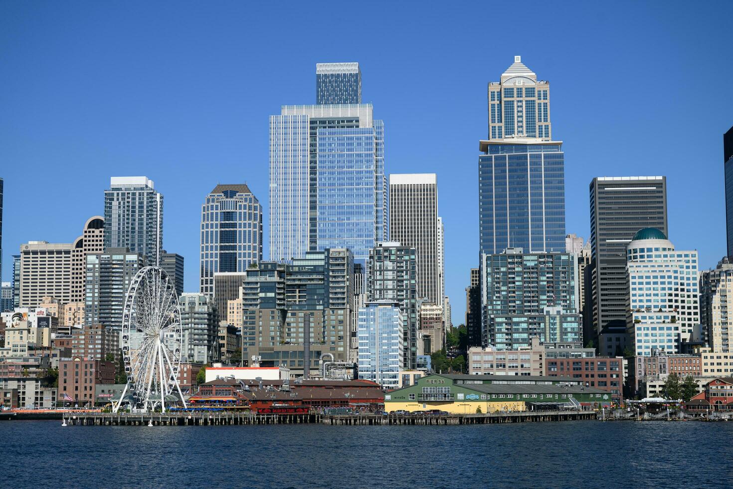 Seattle Washington paisagem urbana foto