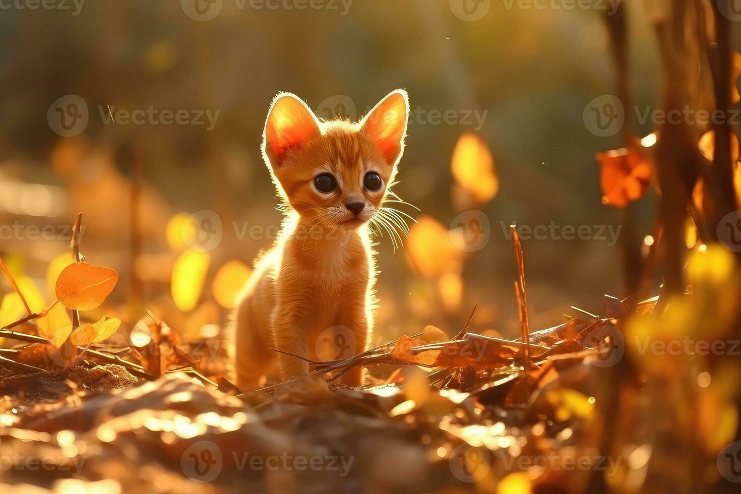 ai gerado jogando com gatos sem fim felino Diversão foto