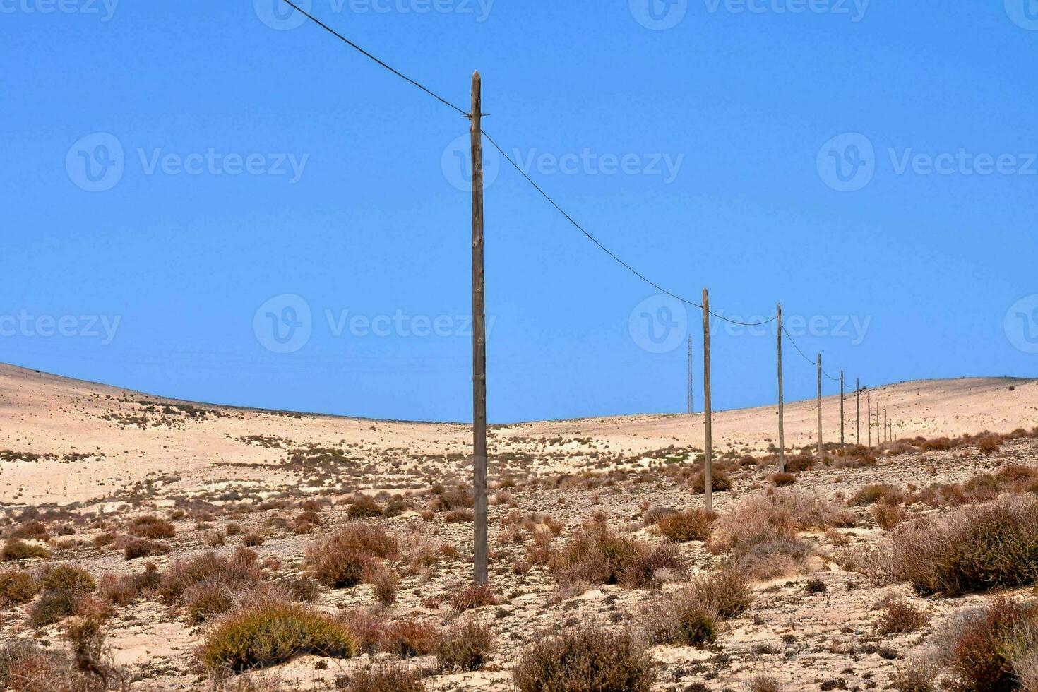 vista panorâmica do deserto foto