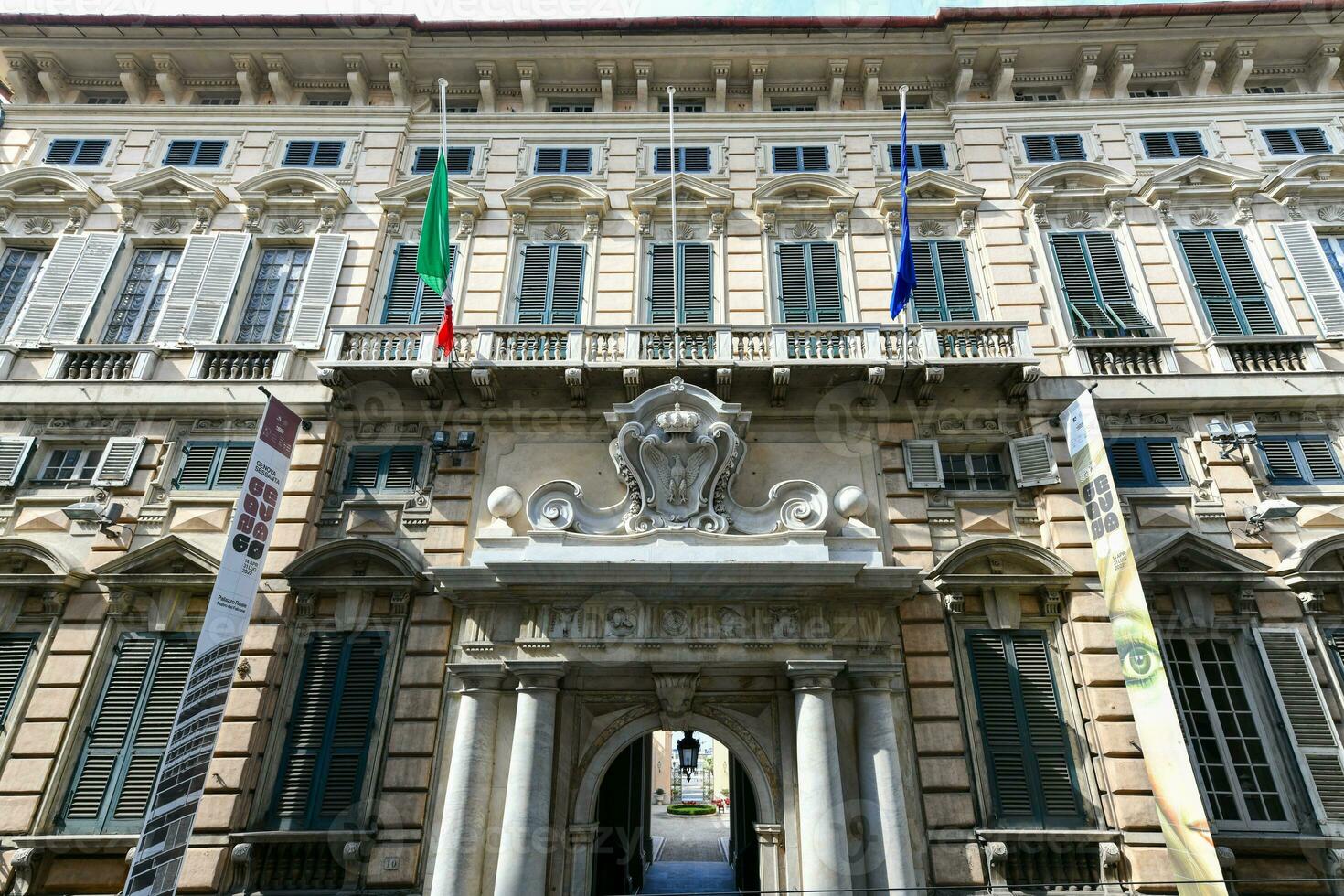 palácio real - Génova, Itália foto