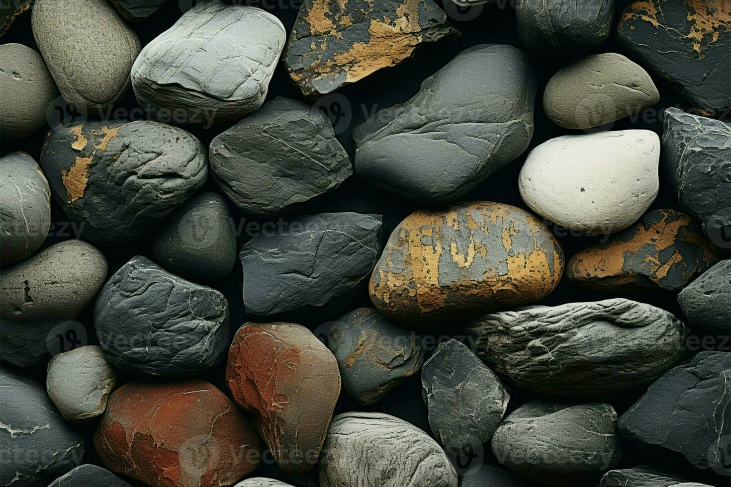 ai gerado pedra inspirado Projeto desatado padronizar vitrines a áspero beleza do Rocha texturas foto