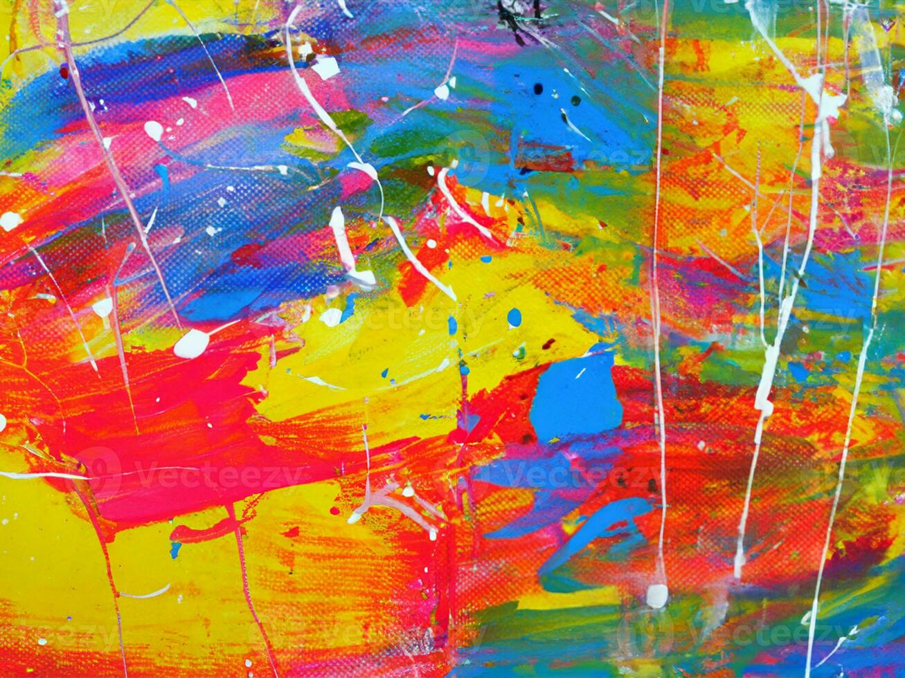 abstrato fundo colorida óleo pintura multi cores . foto