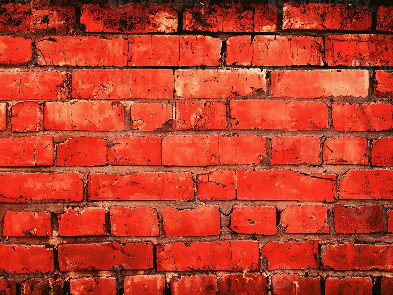grunge vermelho vintage fundo. vermelho tijolo parede fundo e textura. foto