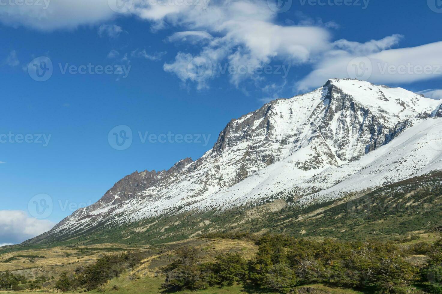 torres del paine nacional parque, chileno Patagônia, Chile foto