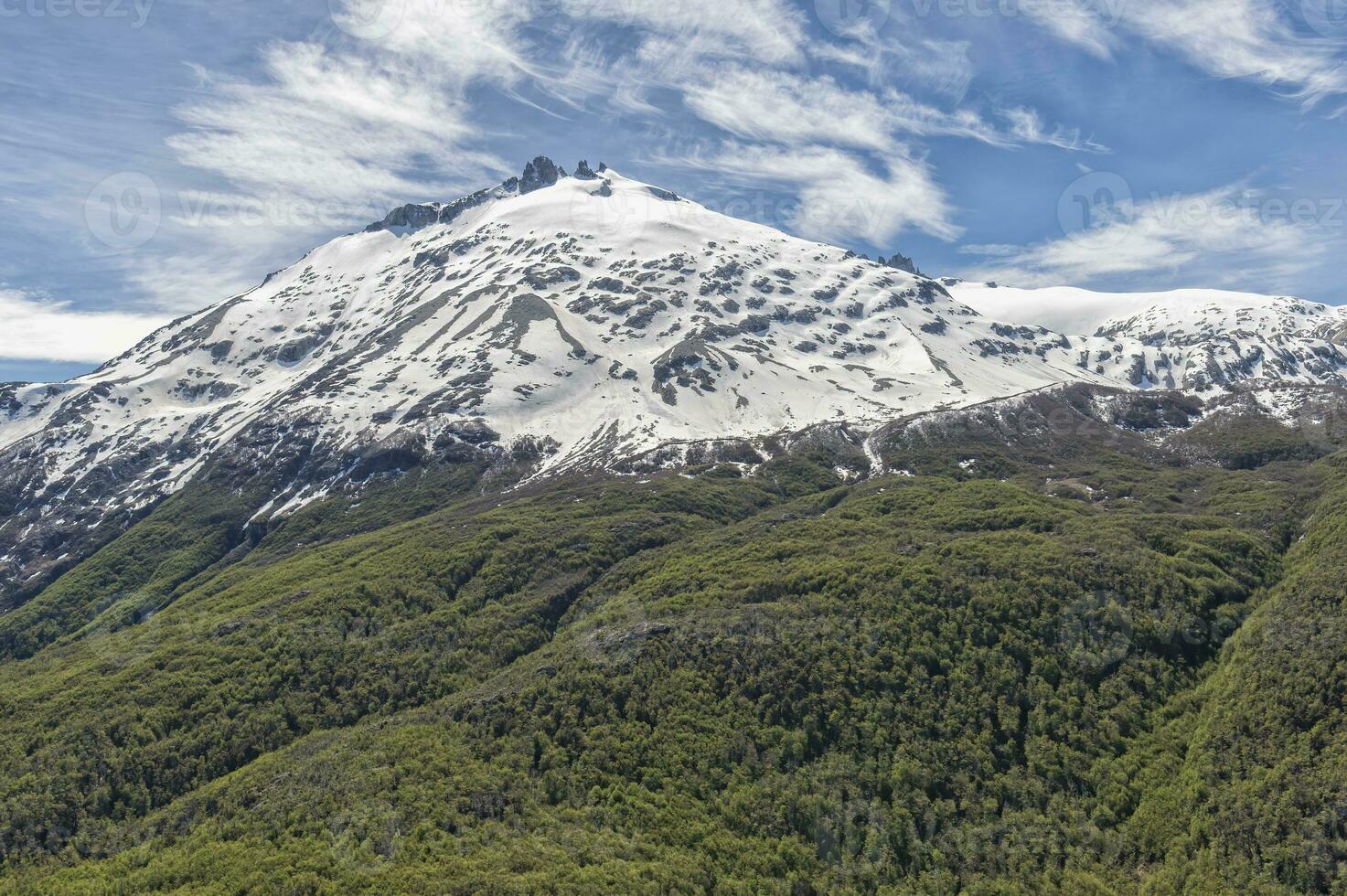 laguna san Rafael nacional parque, aéreo visualizar, aysen região, Patagônia, Chile foto