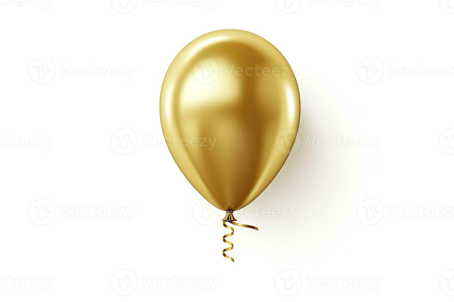 ai gerado aniversário balão vôo para festa e celebrações. ai gerado foto