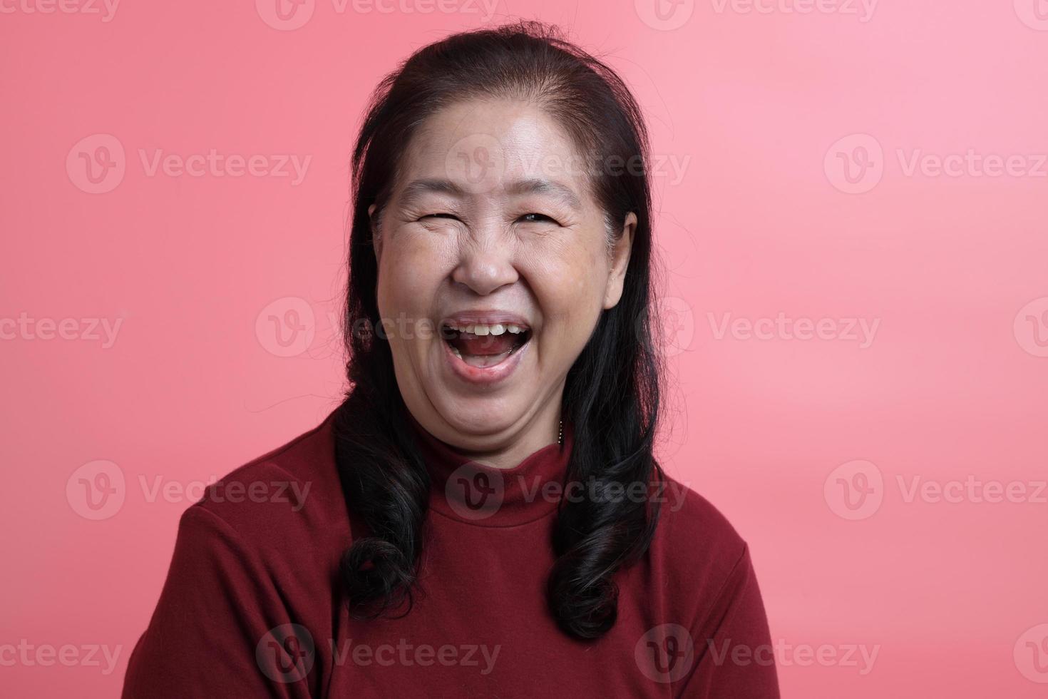 retrato de mulher asiática foto