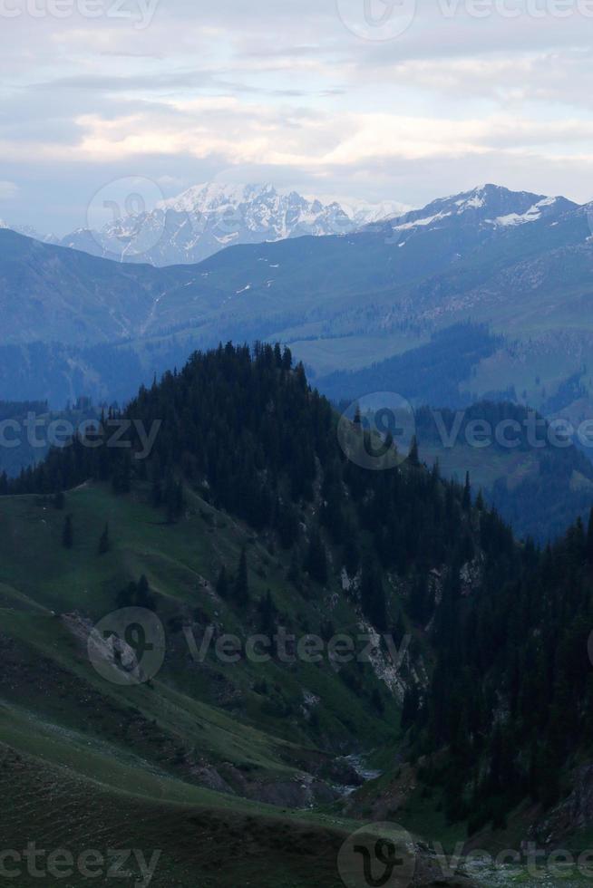 Kumrat Valley Beautiful Landscape Mountain View foto