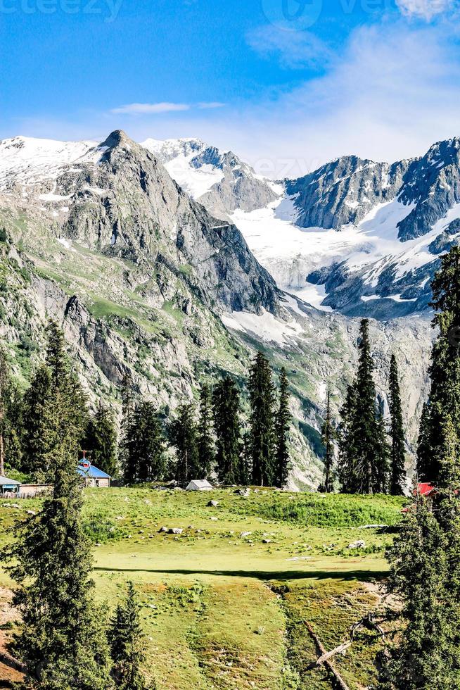 Kumrat Valley Beautiful Landscape Mountain View foto