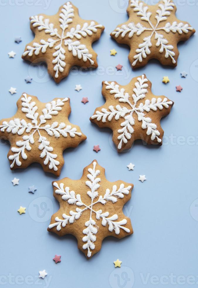 biscoitos de gengibre de natal foto