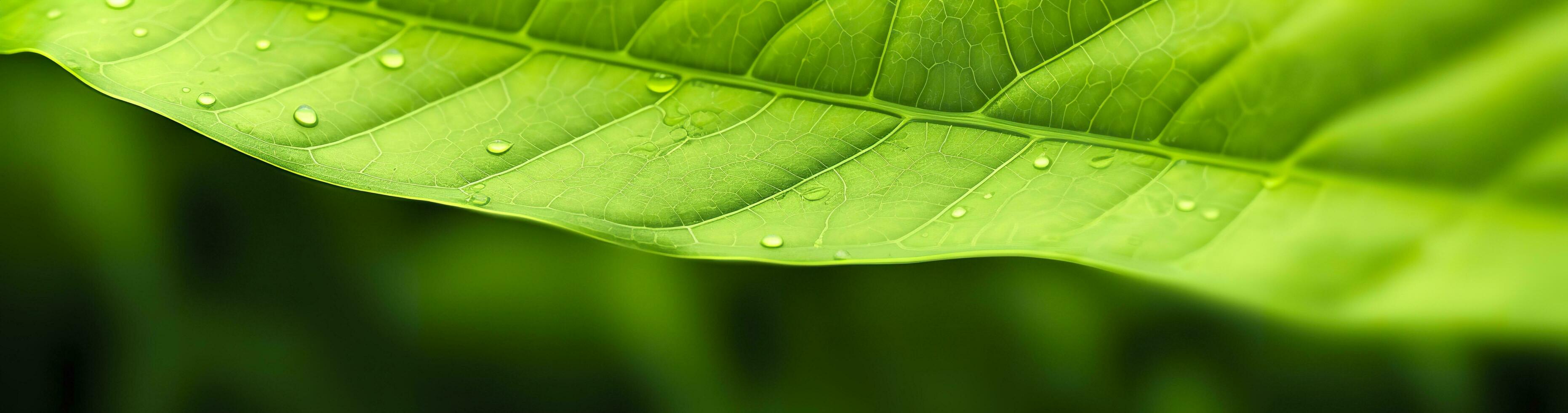 ai gerado verde folha natureza fundo. ai gerado foto