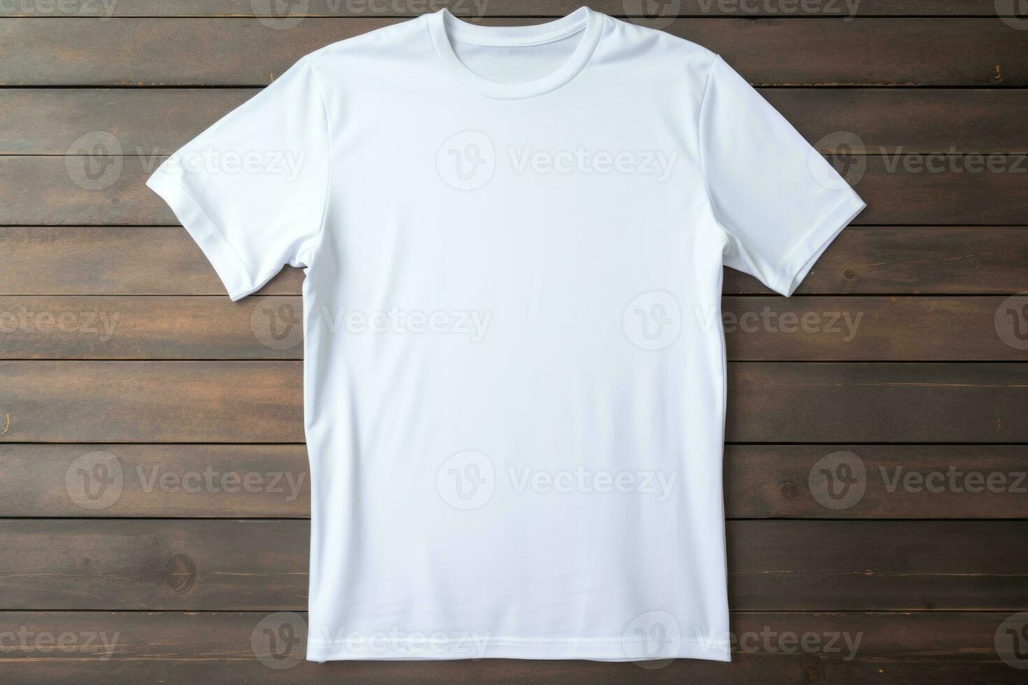 ai gerado brincar do uma branco camiseta foto