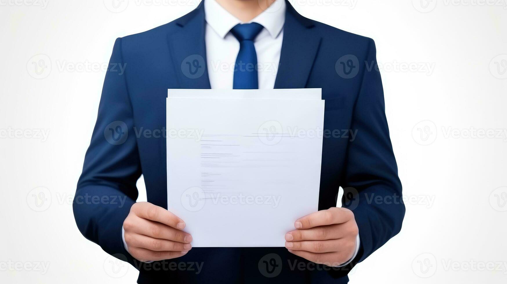 ai gerado trabalho entrevista, recrutamento, cv, retomar, contrato e o negócio emprego conceito, ai generativo foto