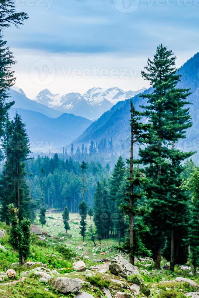 Kumrat Valley Beautiful Landscape Mountain View foto