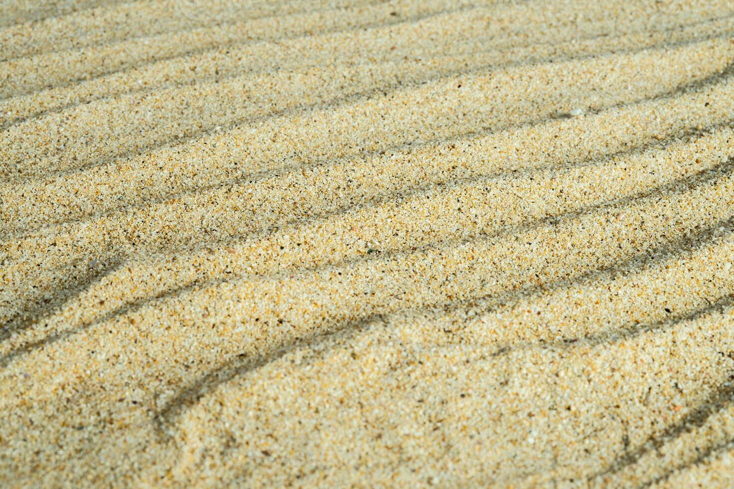 deserto areia com listra linha textura foto