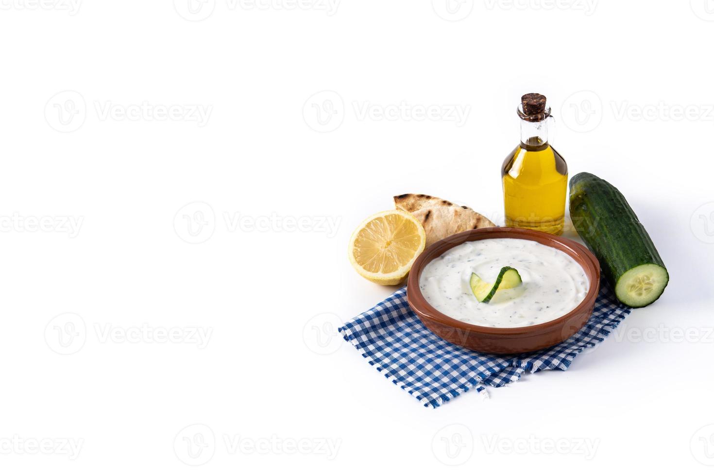 tzatziki grego tradicional foto