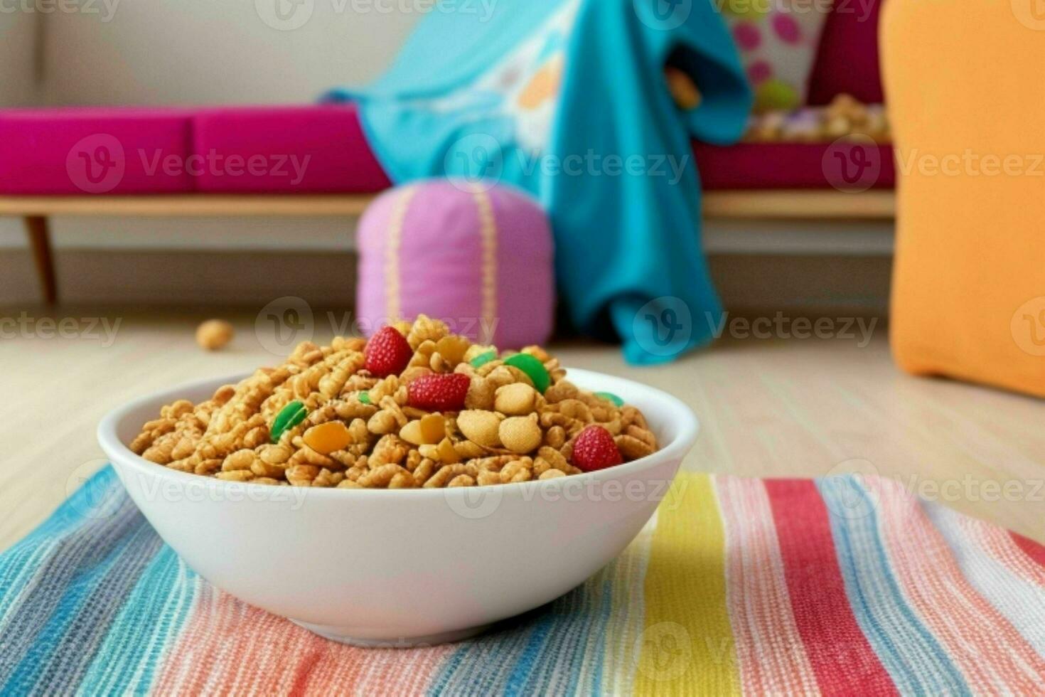 ai gerado cereal. pró foto