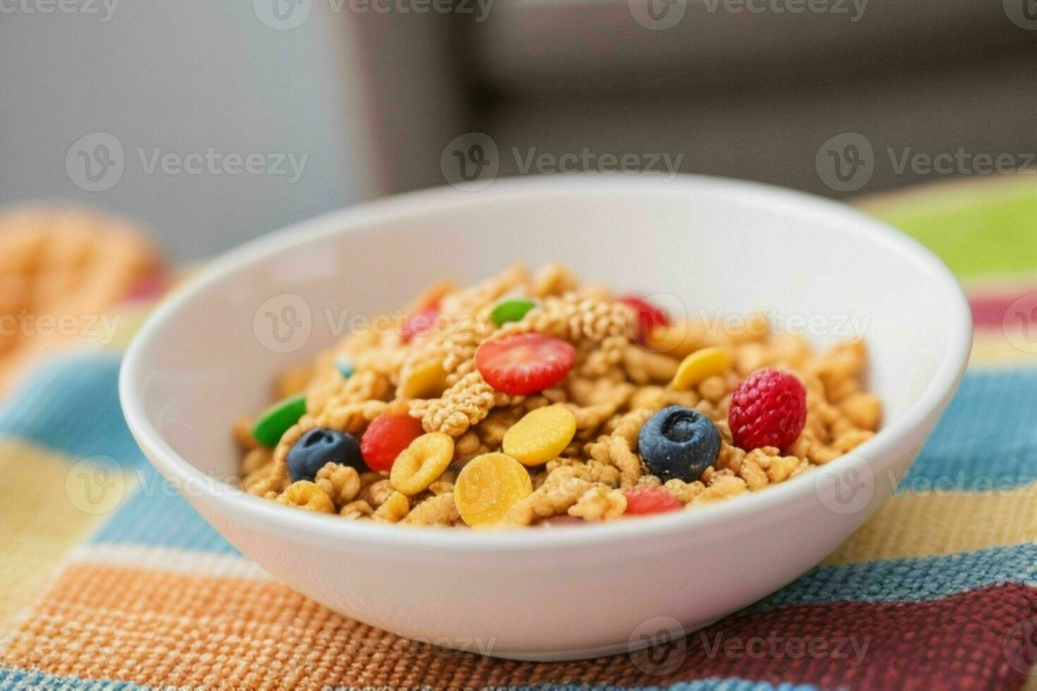 ai gerado cereal. pró foto