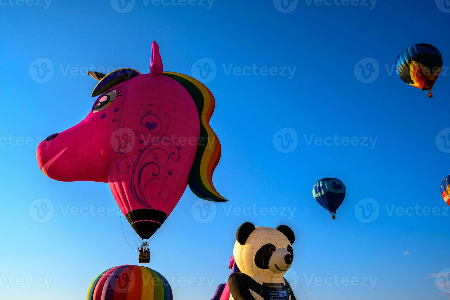 Novo jérsei loteria festival do balão foto