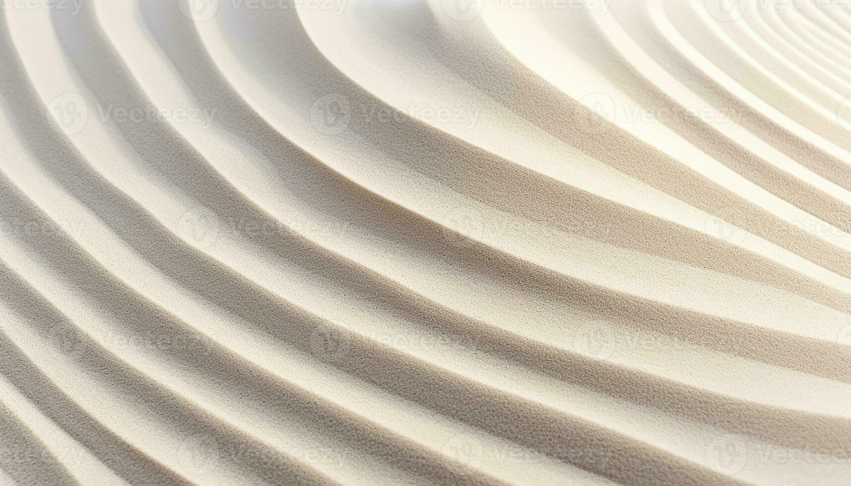 ai gerado abstrato onda padronizar em areia duna pano de fundo gerado de ai foto