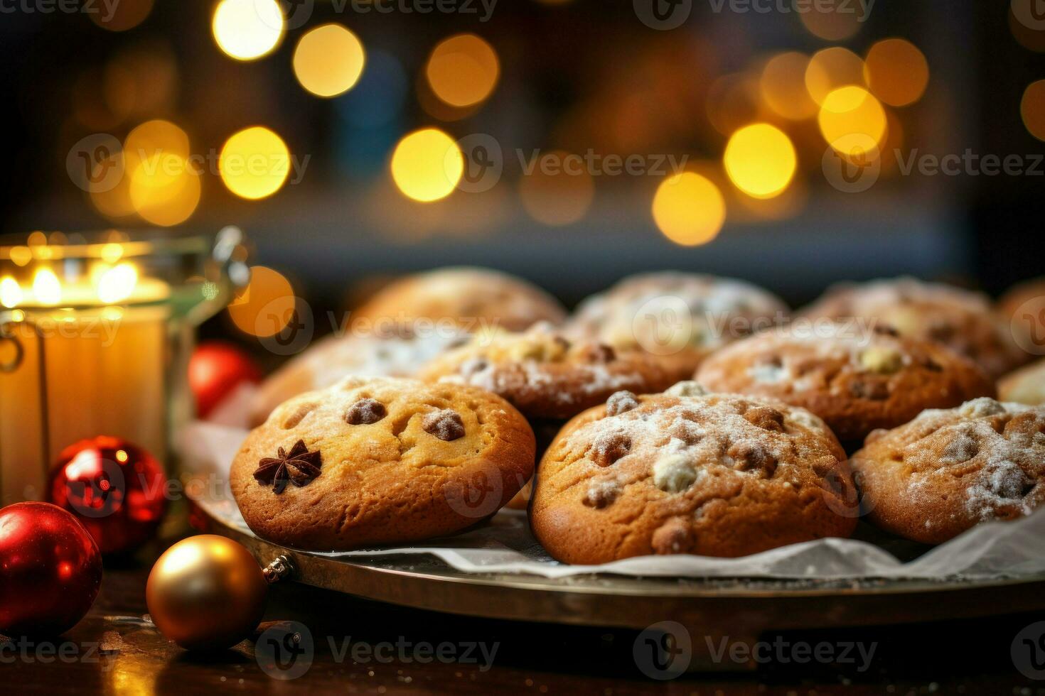 ai gerado Natal biscoitos - generativo ai foto