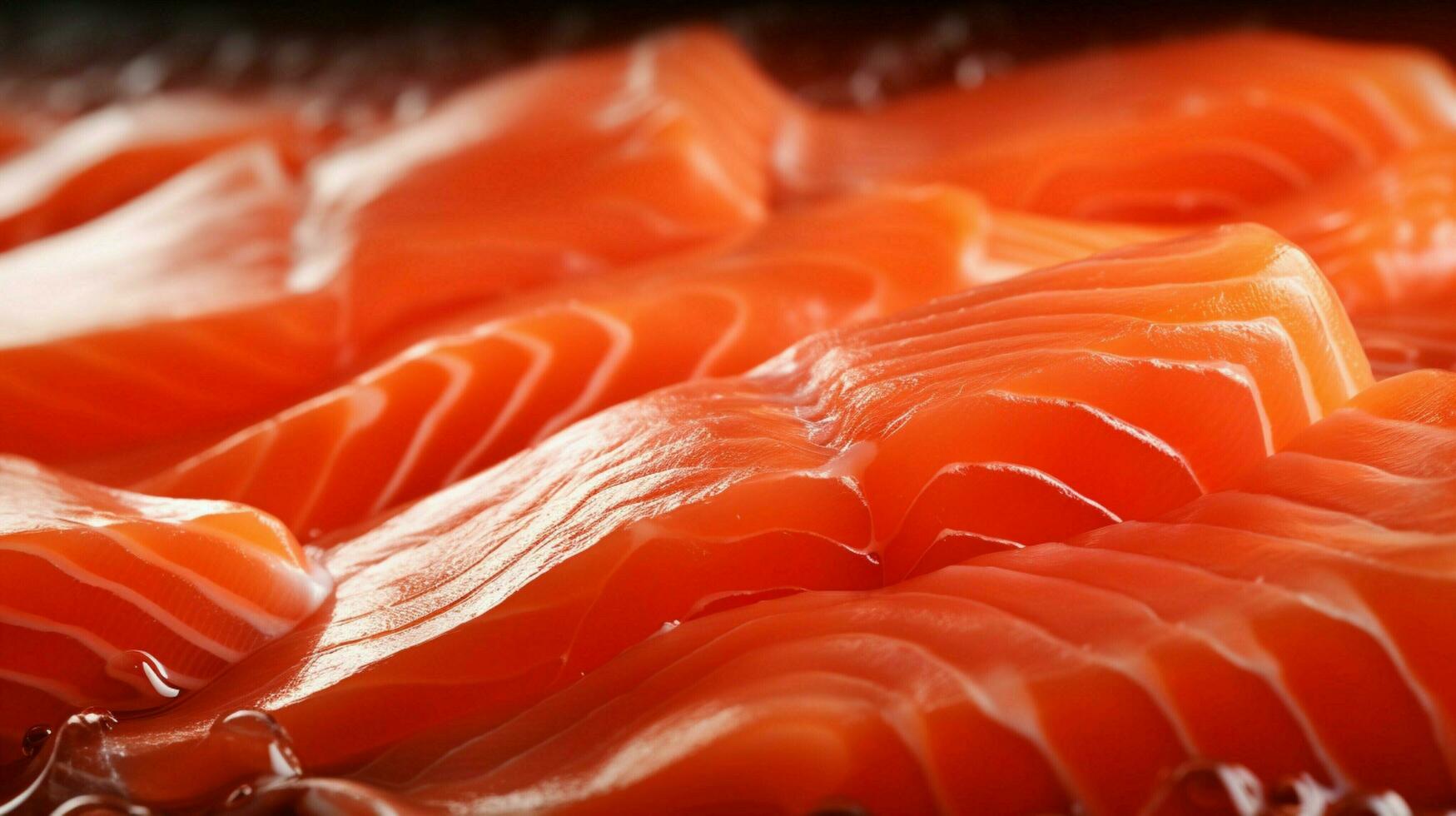 ai gerado salmão suave fundo foto