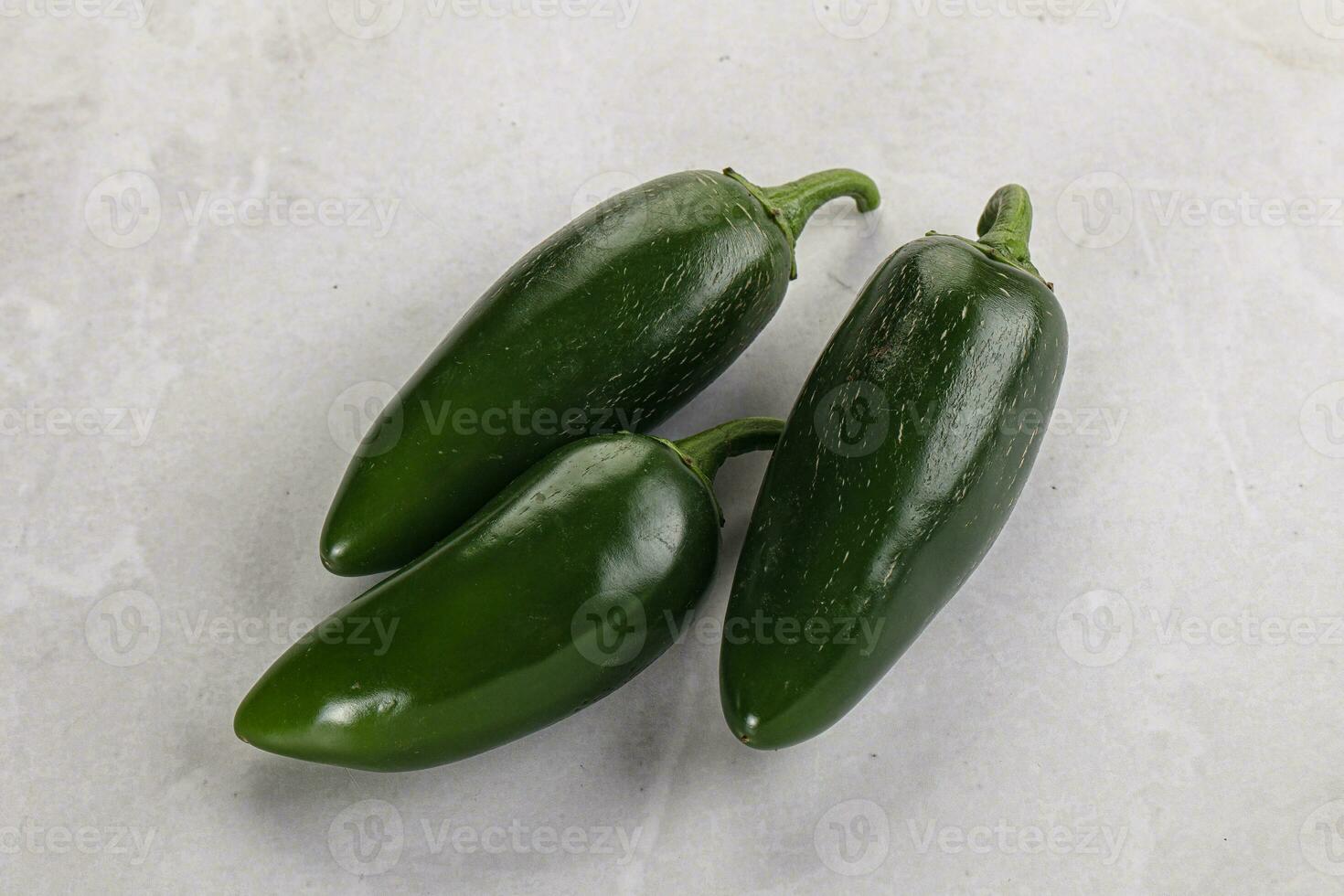 cru verde mexicano Pimenta jalapeno Pimenta foto