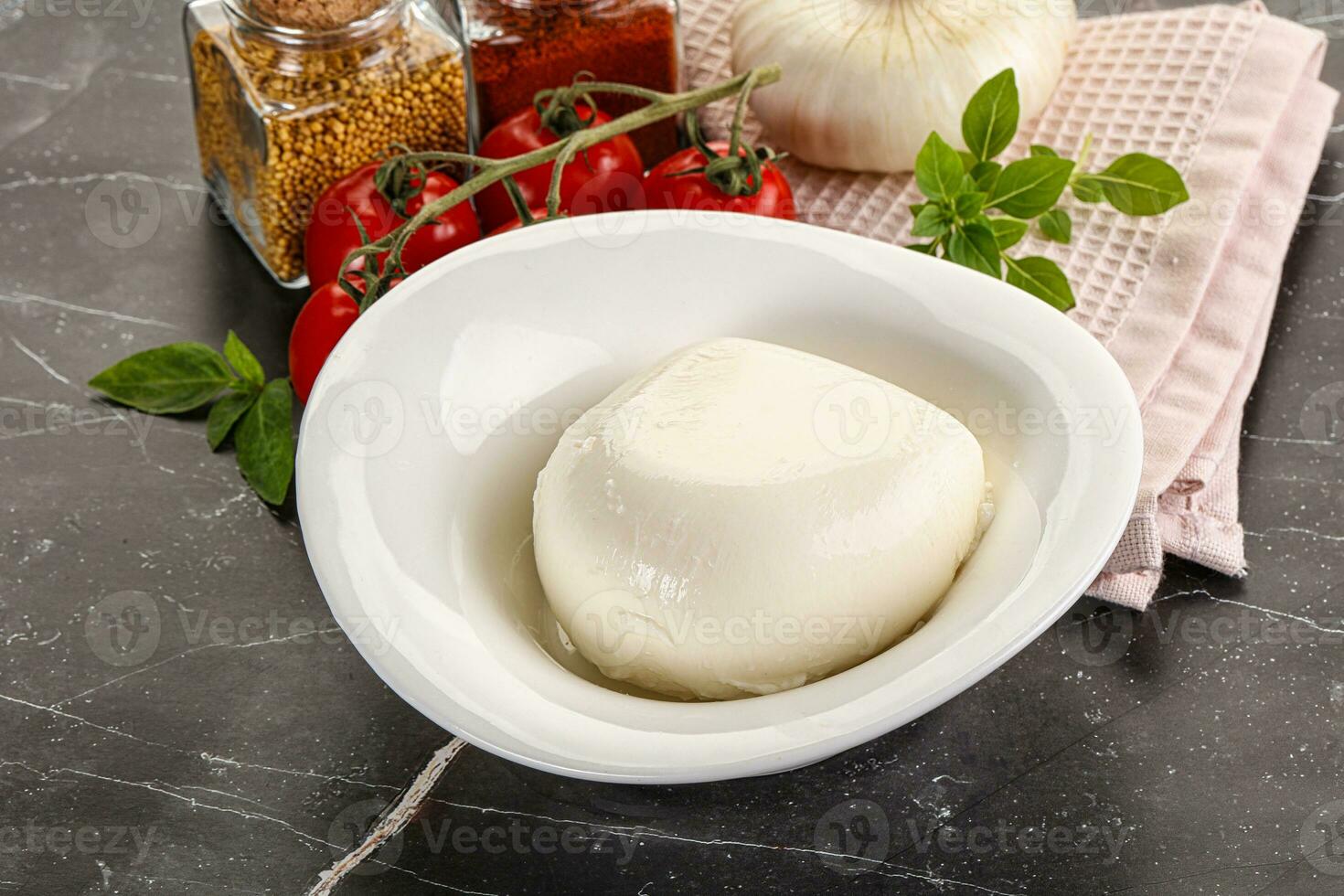 italiano queijo mozzarella búfalo bola foto