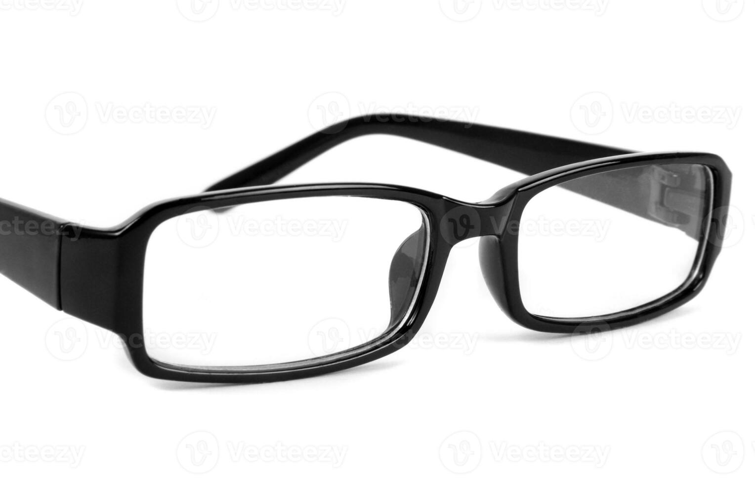 óculos em branco foto