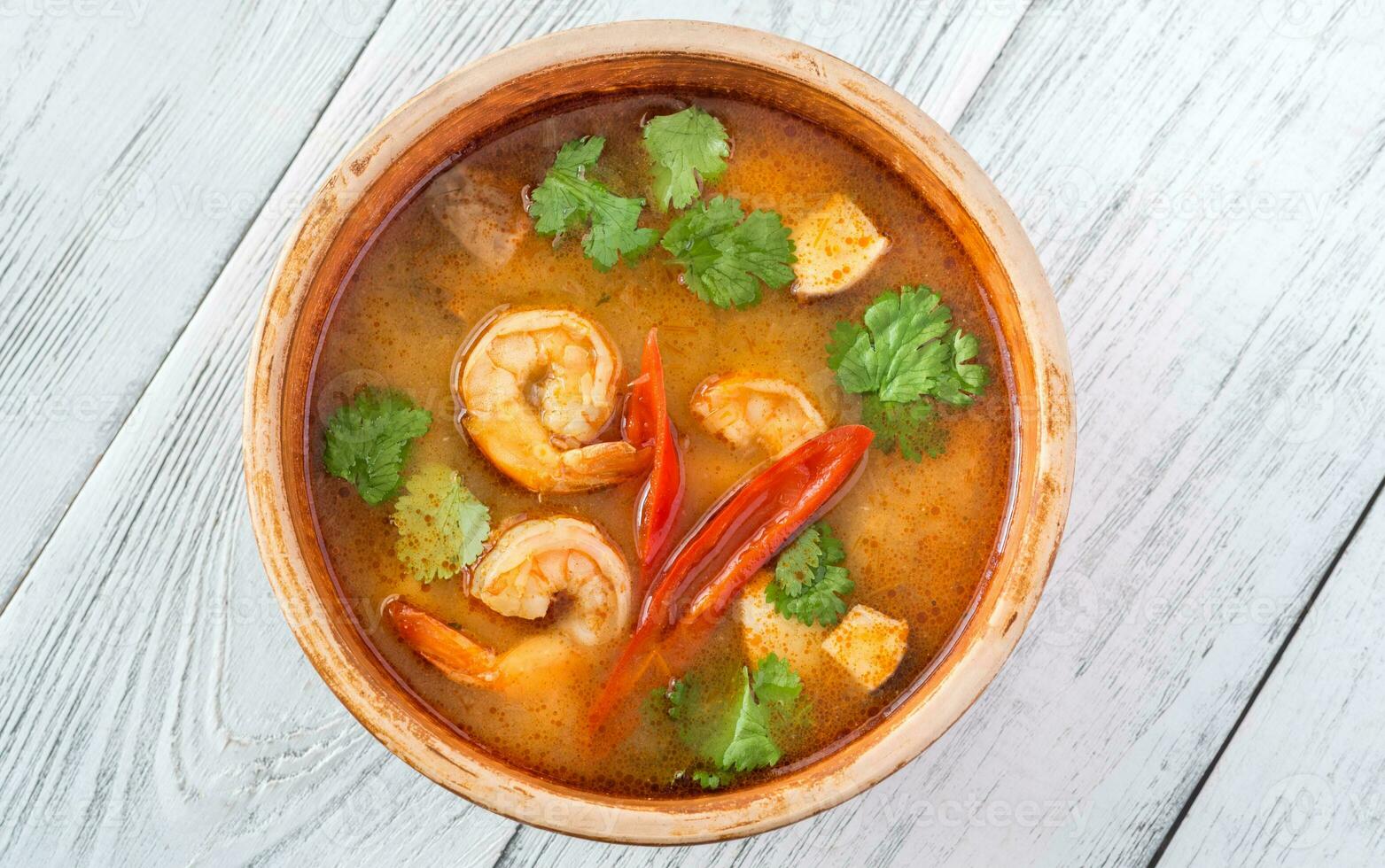 sopa tom yum foto