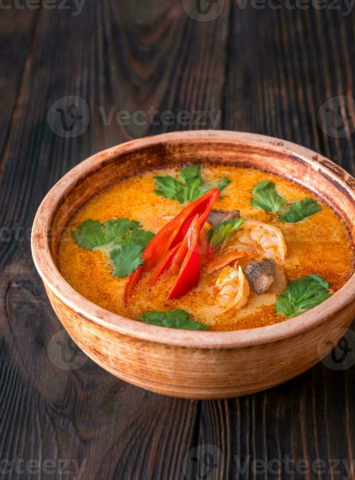 sopa tom yum foto